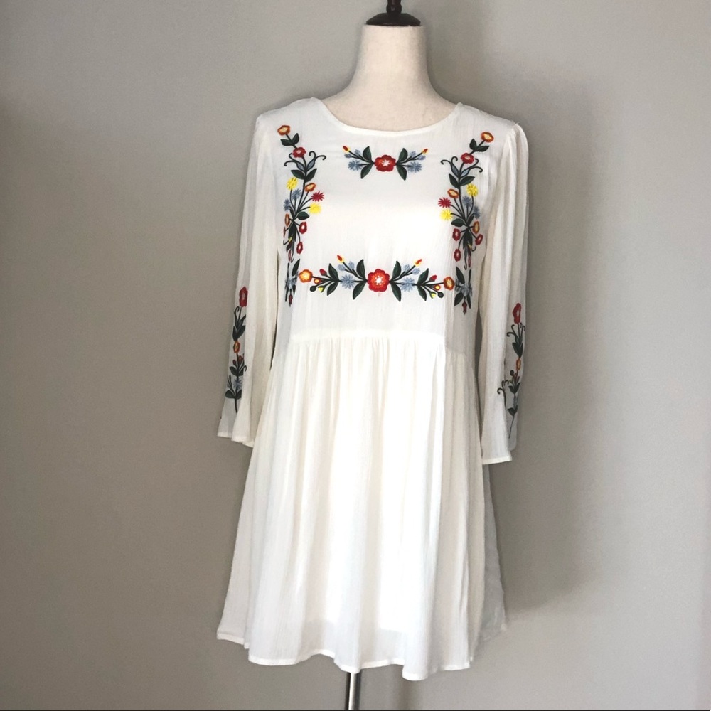 Embroidered sundress